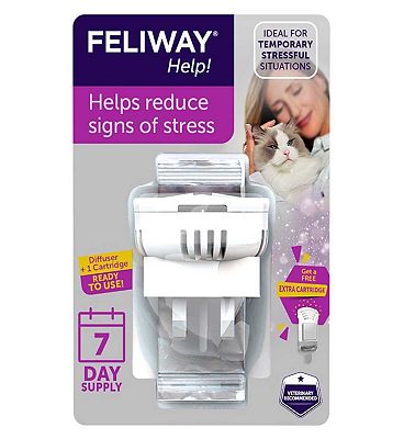 Feliway Help! 7 Day Diffuser and Refill For Cats