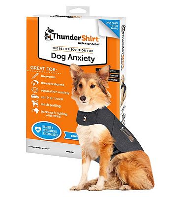 ThunderShirt Grey Calming Jacket For Dogs - Large