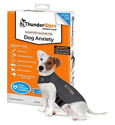 ThunderShirt Grey Calming Jacket for Dogs - Small