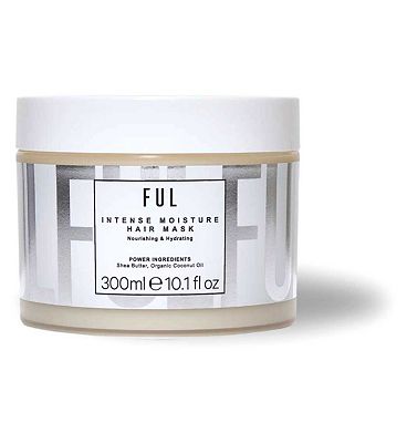FUL Intense Moisture Hair Mask 300ml  Deep Hydration for Dry, Damaged or Curly Hair
