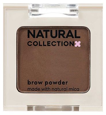Natural Collection brow powder deep brown deep brown