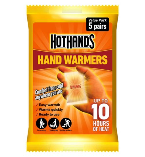 HotHands Hand Warmer Value Pack - 5 Pairs