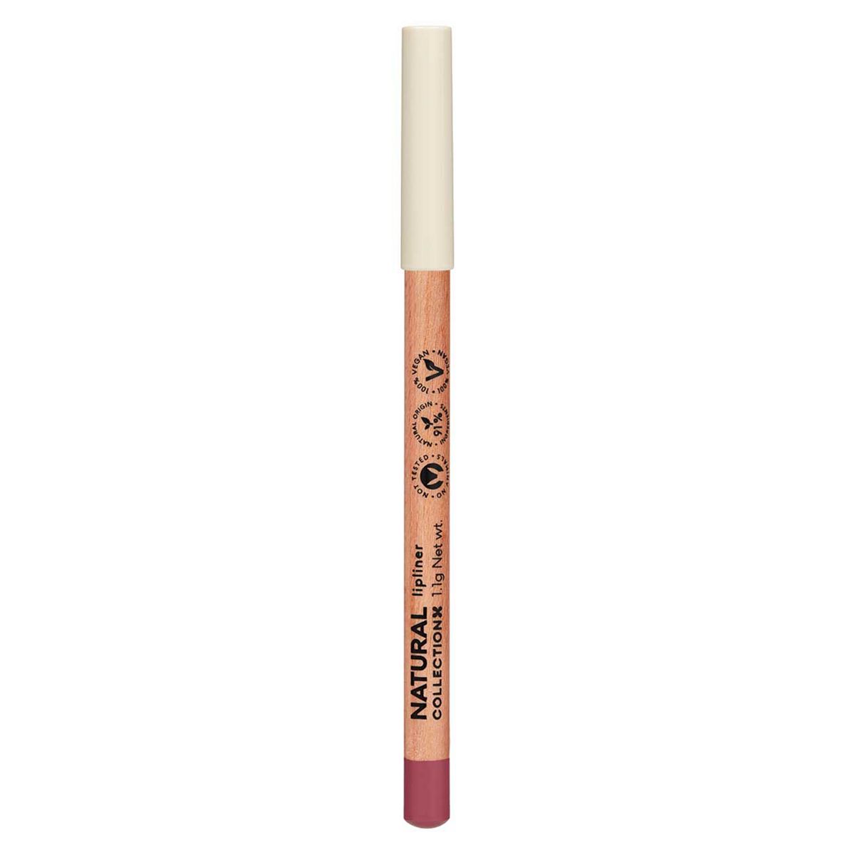 Natural Collection Lip Liner Mauve Wood, 1g