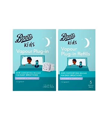Boots Kids Vapour Plug In And Refill Bundle