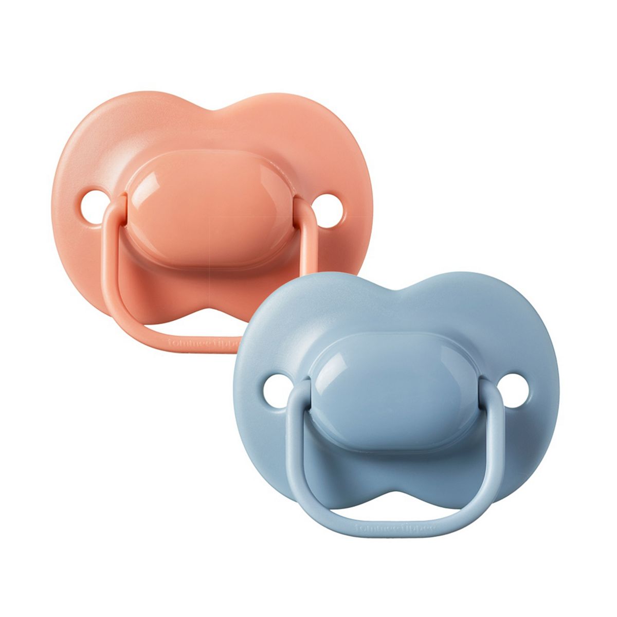 Tommee Tippee 2X Pack Cherry-Shaped Latex Soothers 0-6M With Steriliser Pod