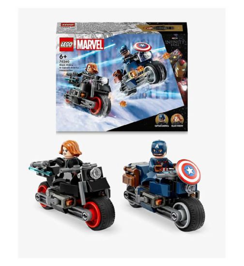 LEGO Super Heroes Black Widow & Captain America Motorcycles