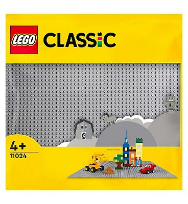 LEGO Classic Grey Baseplate