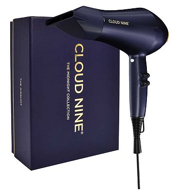 Cloud Nine Midnight Collection Airshot Hairdryer