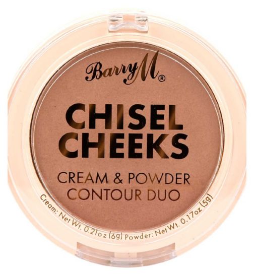 Barry M Chisel Cheeks Cream and Powder Contour Duo