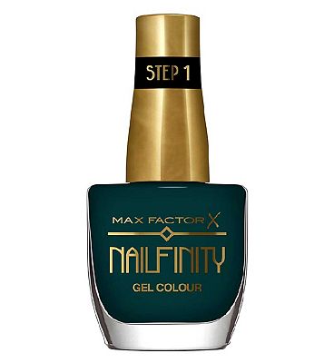 Max Factor Nailfinity Gel Nail Polish Limited Edition Collection - 865 Dramatic 12ml