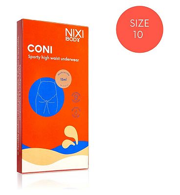 NIXI Body Coni Cream 10 VPL-Free High Waist Leakproof Knickers