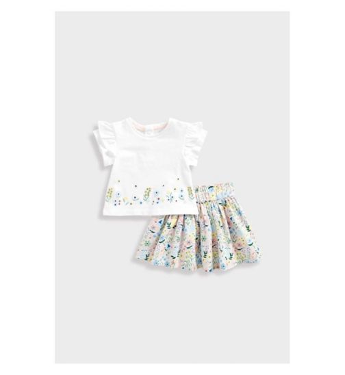 Mothercare Skirt and Top Set