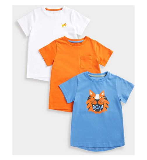 Mothercare Tiger T-Shirts - 3 Pack