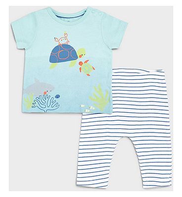 NBB UTS GRAPHIC/BLUE /9 - 12 Months