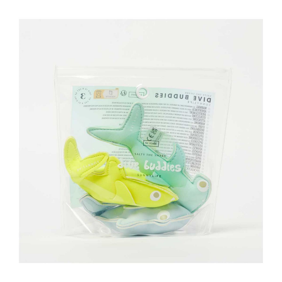 Sunnylife Salty Shark Dive Buddies Multicolor