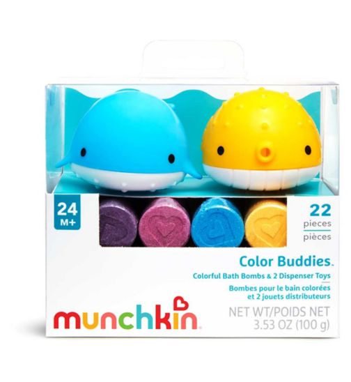 Munchkin colour Buddies Bath Toy Set