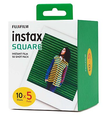 Instax SQUARE 50 Pack Film Bundle