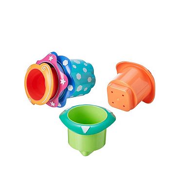Nuby Stacking Cups Bath Toy