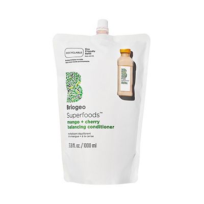 Briogeo Superfoods Mango + Cherry Balancing Conditioner Jumbo Pouch 1000ml