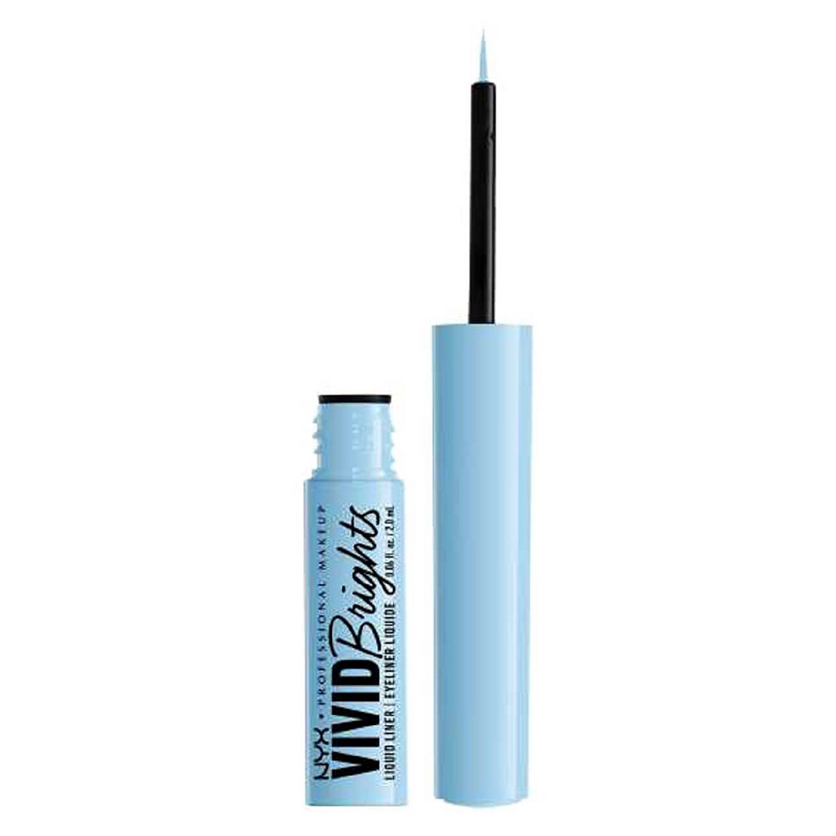 NYX Professional Makeup Vivid Brights Liquid Eyeliner Don't Pink Twice