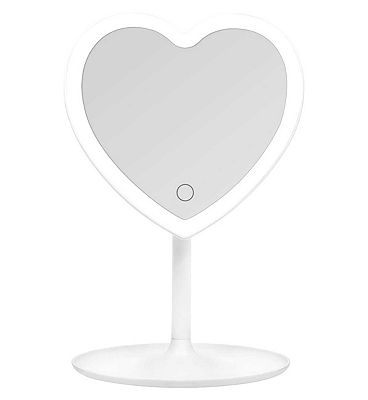 Satzuma Heart Shaped Mirror & Light