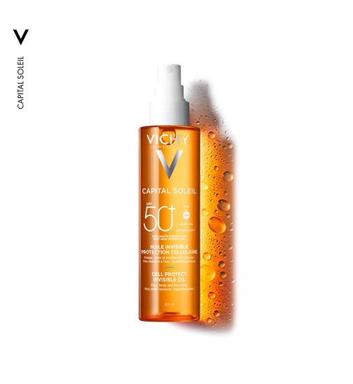 Vichy Capital Soleil CELL PROTECT OIL SPF50+