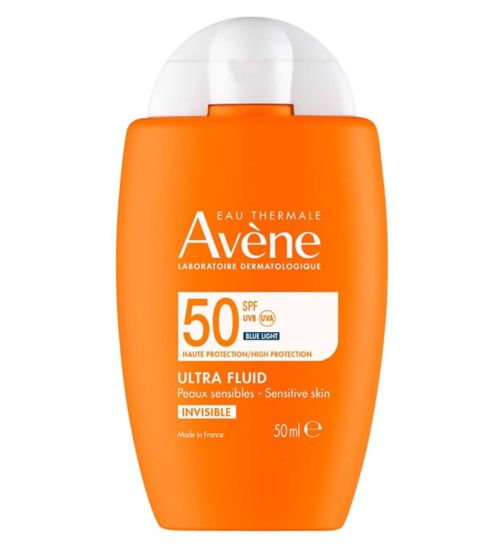 Avène Ultra Fluid Invisible SPF50 for normal to combination skin 50ml