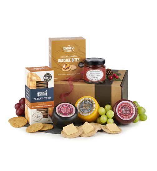 Spicers of Hythe - The Three Cheese Hamper