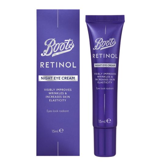 Boots Retinol Night Eye Cream 15ml