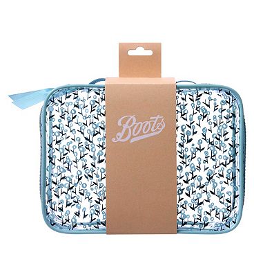 Boots Clear Square PVC Bag Wildflower