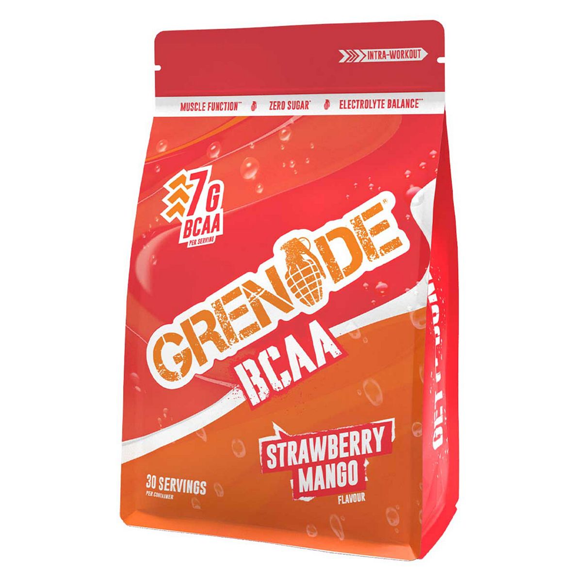 Grenade Bcaas Powder Strawberry & Mango - 390G