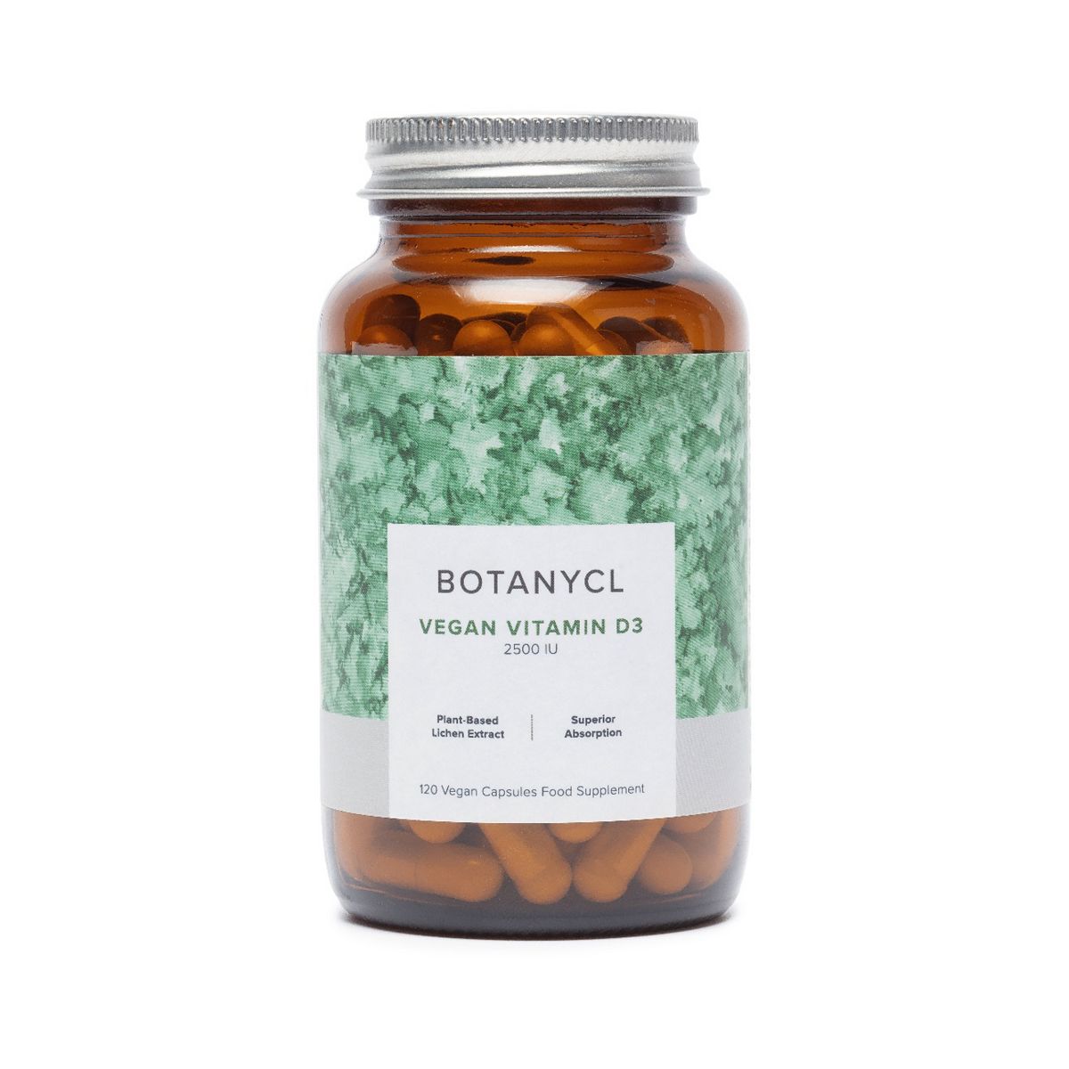 botanycl Vegan Vitamin D3 - 120 Capsules
