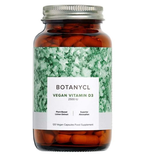 Botanycl Vegan Vitamin D3 - 120 Capsules