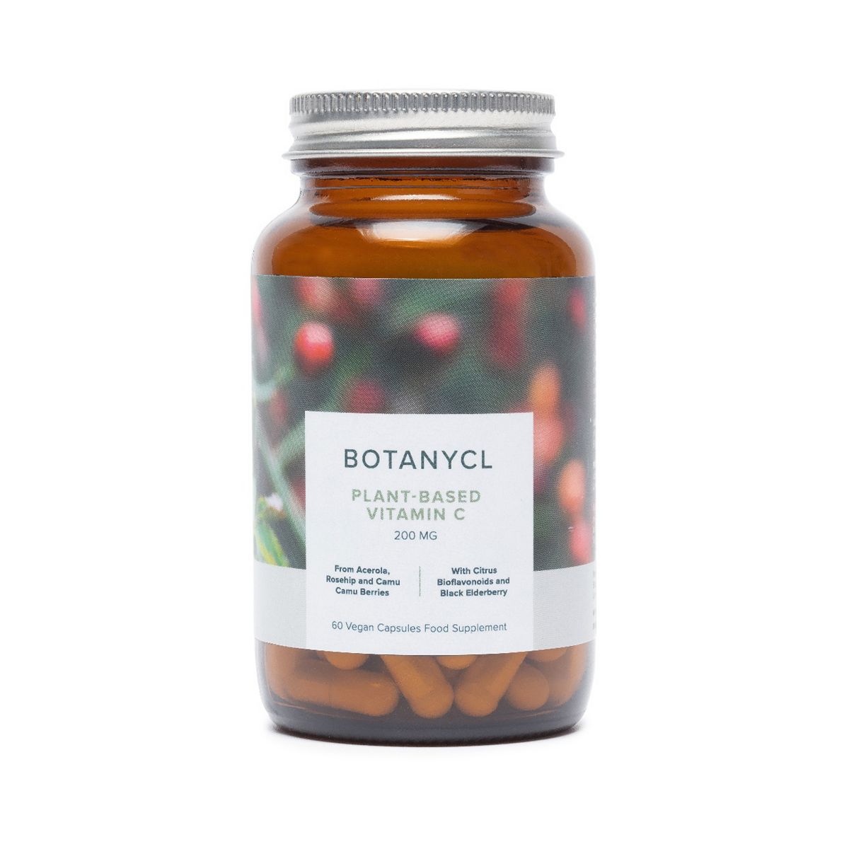 botanycl Plant-Based Vitamin C - 60 Capsules