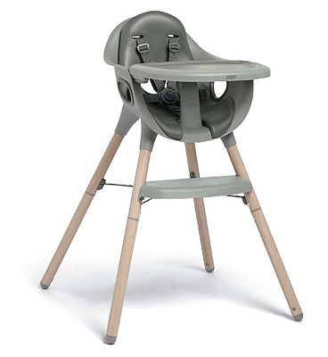 Mamas & Papas juice highchair washed grey