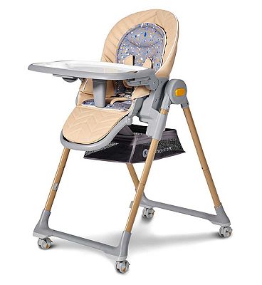 Kinderkraft Lastree 2 In 1 High Chair - Beige