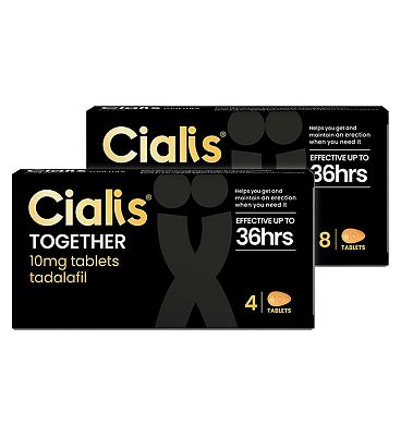 Cialis Together 10mg Tablets - Tadalafil - 12 Tablet Bundle
