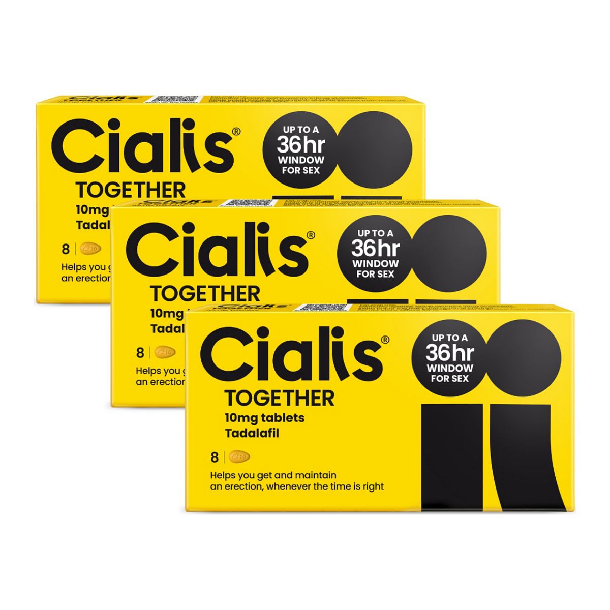 Cialis Together 10Mg Tablets – 24 Tablet Bundle