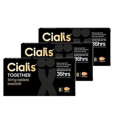 Cialis Together 10mg Tablets - Tadalafil - 24 Tablet Bundle