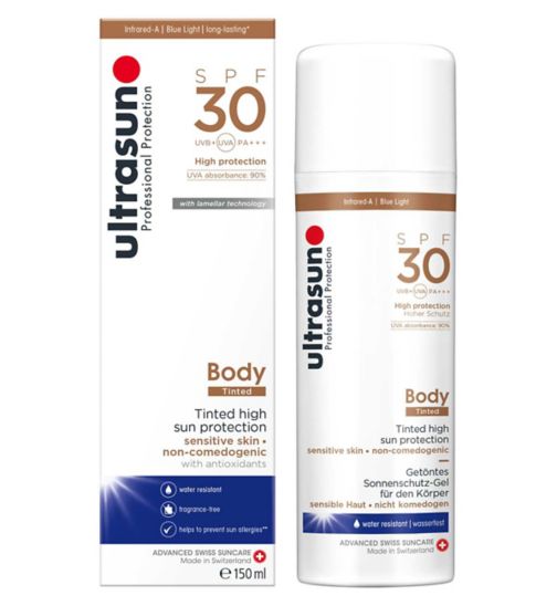 Ultrasun Tinted Body Sun Protection SPF30 150ml