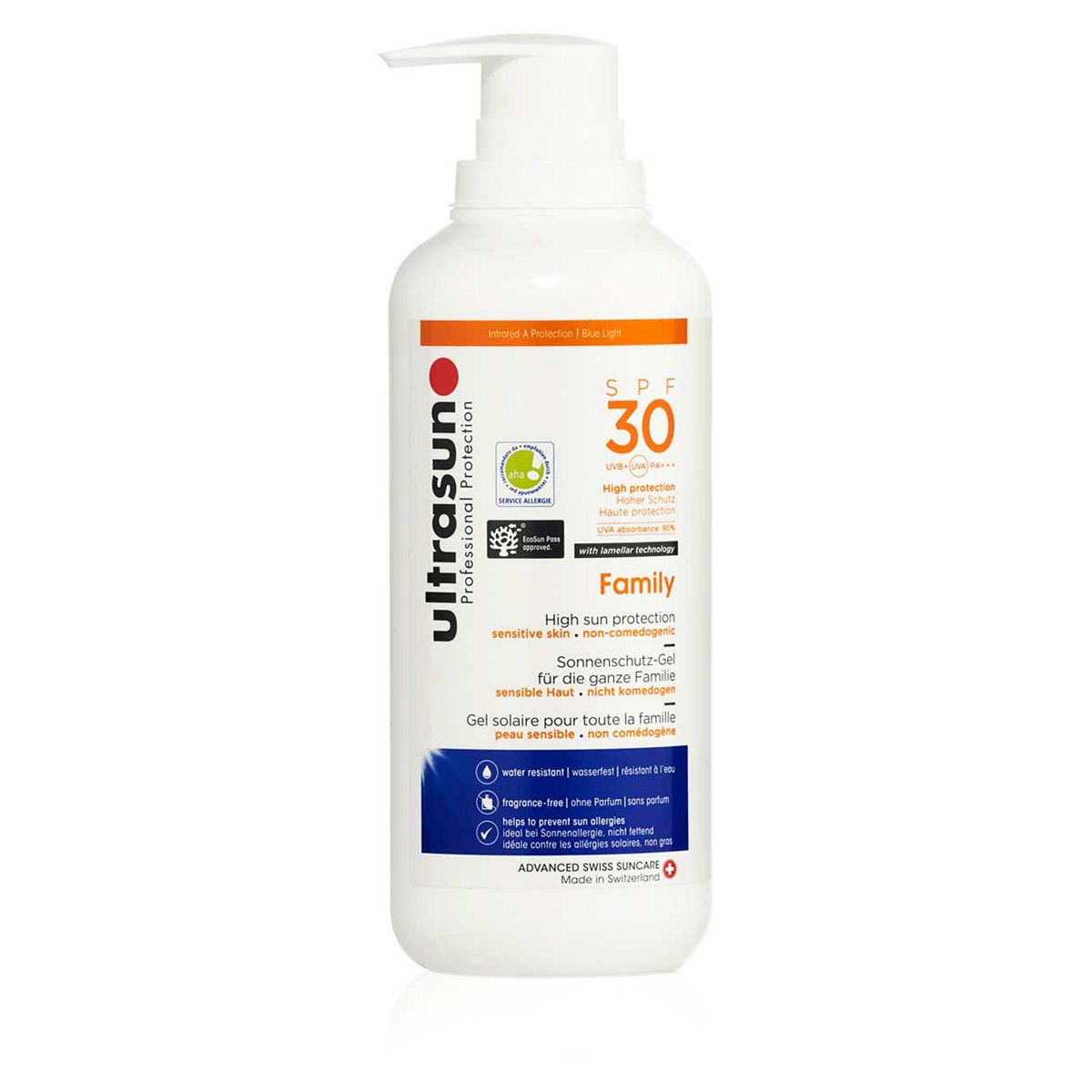 Ultrasun Family Sun Protection Spf30 400ml