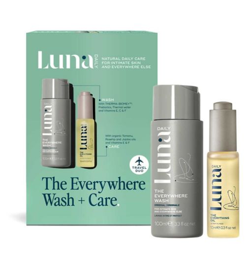 Luna Daily The Everywhere Wash + Care Mini Set