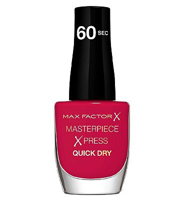 Max Factor Masterpiece Xpress Oasis Collection Nail Polish 250 Hot Hibiscus
