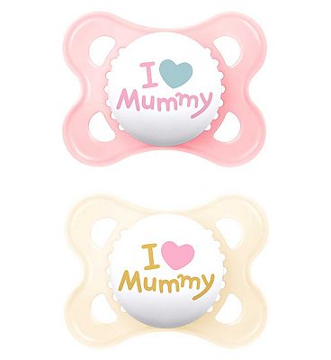 Mam Style Soother Pink Mummy 2-6 Months