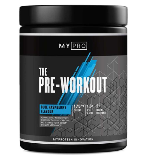 Myprotein THE Pre workout, Blue Raspberry, 30 Servings