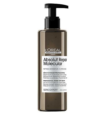 L'Oreal Professional Absolut Repair Molecular Rinse Off Serum conditioner Hair Treatment for extreme