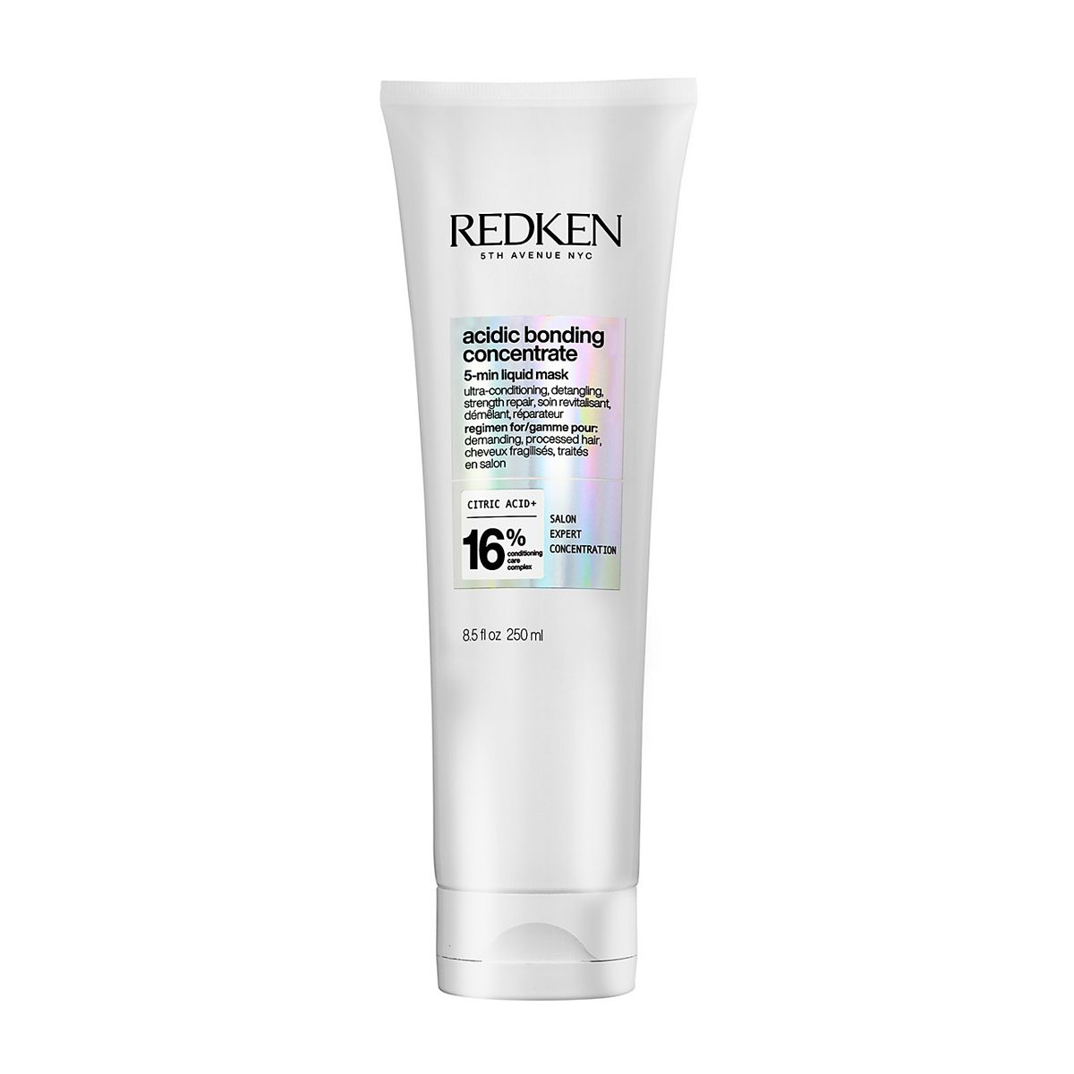 Redken Acidic Bonding Concentrate 5-Minute Liquid Hair Mask, Bond Repair And Hydration250 ml, 250ml