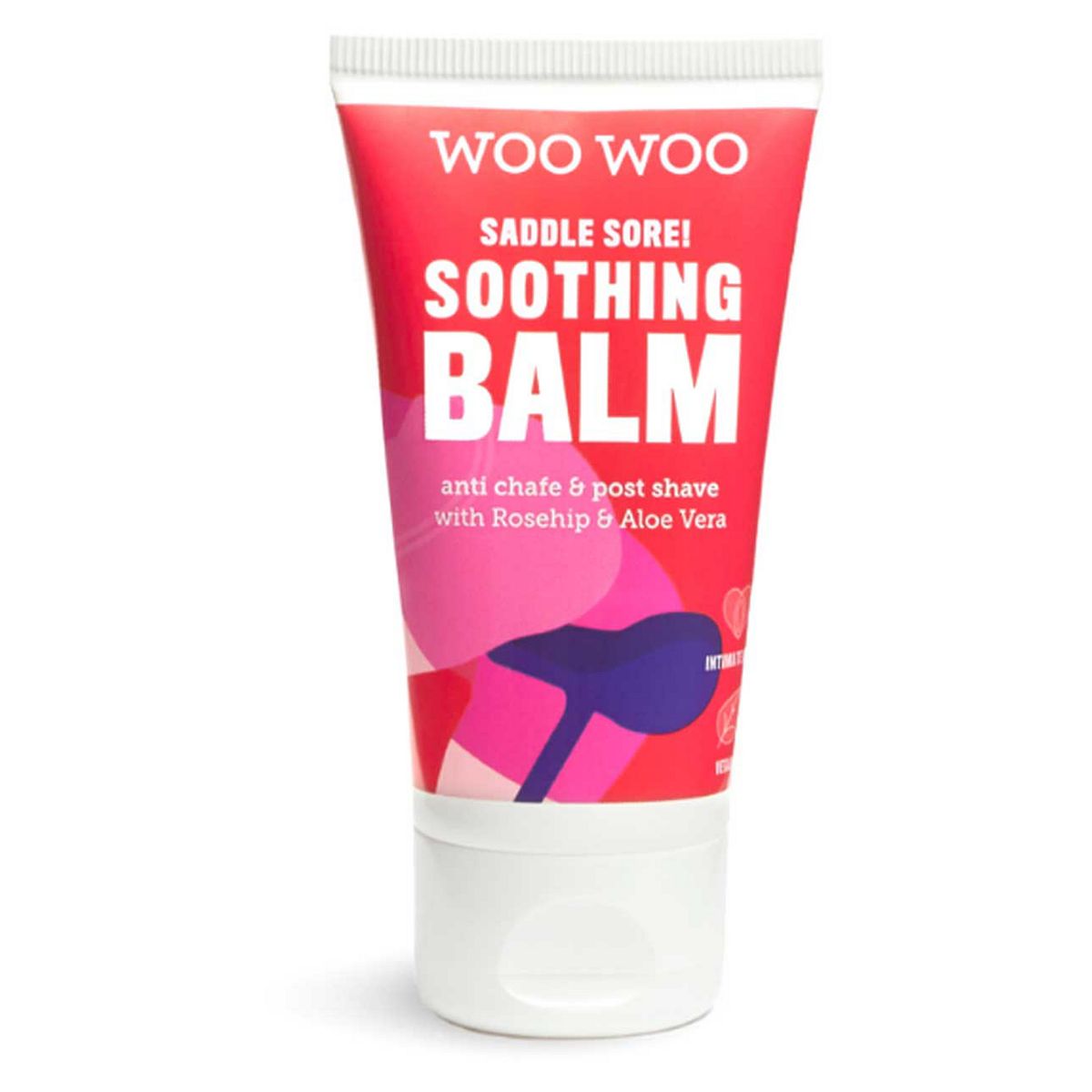 Woowoo Saddle Sore Soothing Balm With Rosehip & Aloe Vera - 50Ml