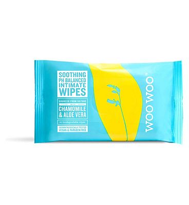 Woowoo Soothe It Chamomile & Aloe Vera Intimate Wipes - 20 Wipes