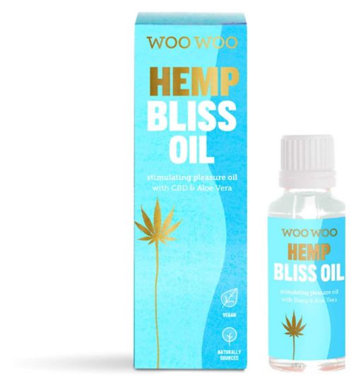 Woowoo Stimulating Bliss Oil With Hemp - 30ml